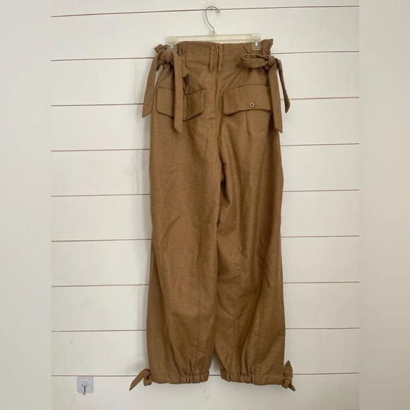 Free People Every Day's A Dream Tie Pants Bronze Combo - Picture 7 of 10